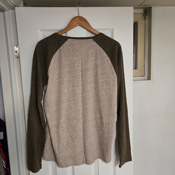 Men's Large Organic Cotton Simons LS Tee (21" PTP) - Picture 4 of 7